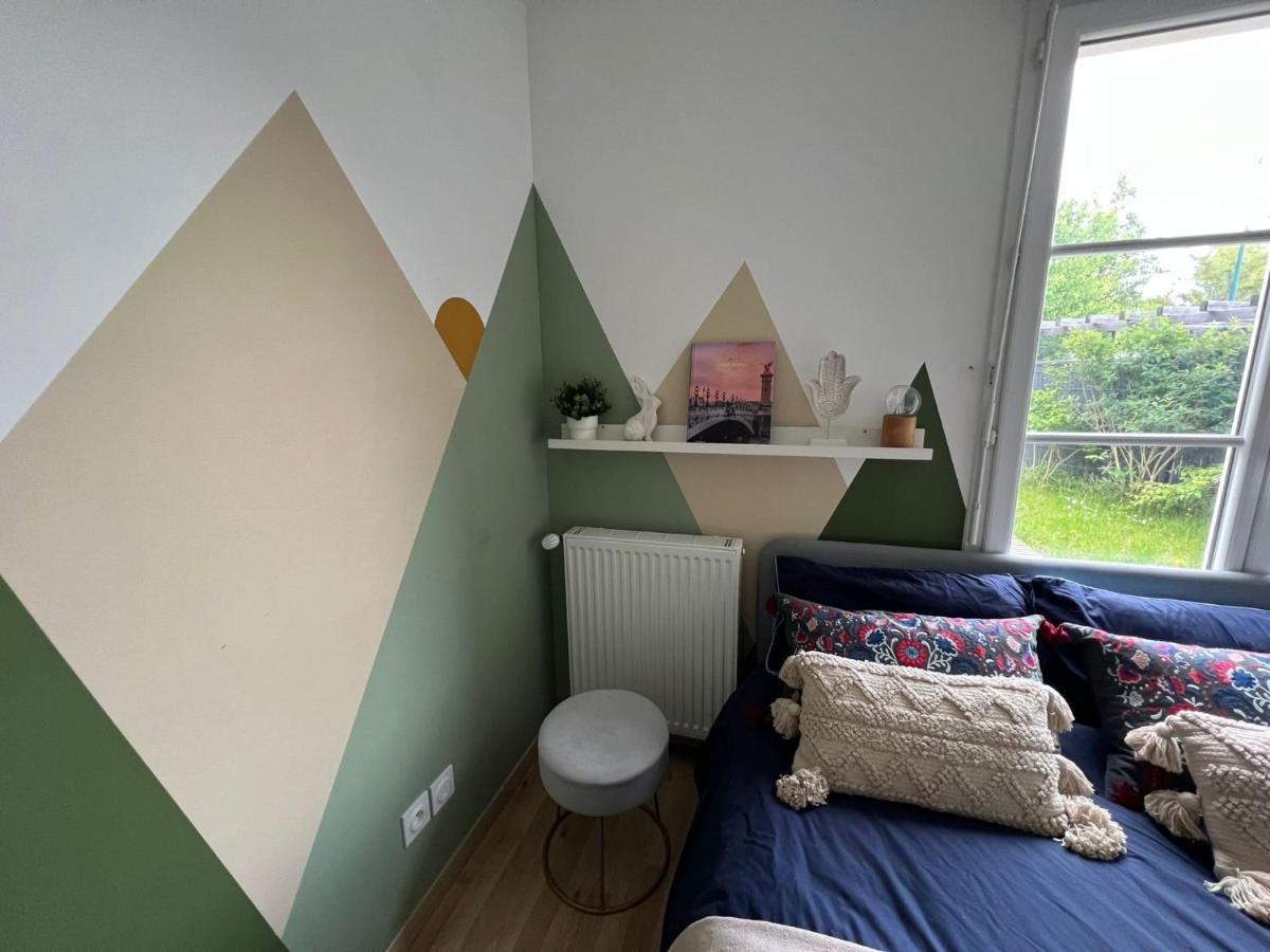 Logement Exceptionnel Avec Jardin Proche Disney Apartment Montevrain Luaran gambar