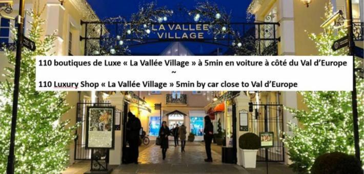 Logement Exceptionnel Avec Jardin Proche Disney Apartment Montevrain Luaran gambar