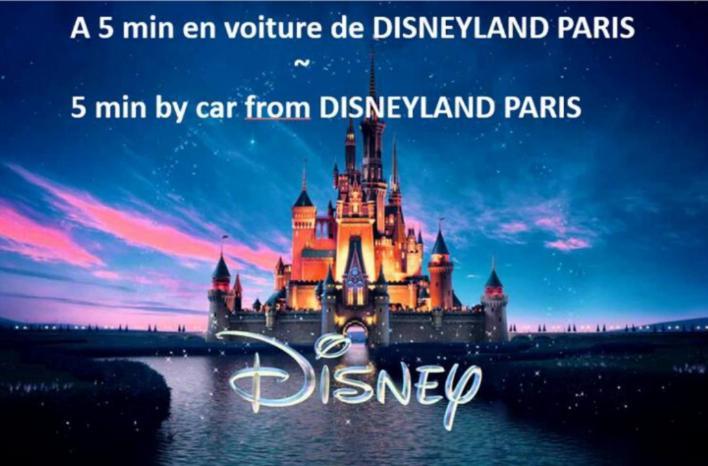 Logement Exceptionnel Avec Jardin Proche Disney Apartment Montevrain Luaran gambar